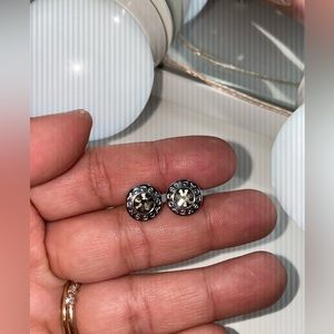 COACH silver earrings